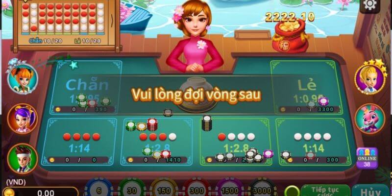 Đặt cược game lắc đĩa theo màu sắc Đặt cược game lắc đĩa theo màu sắc